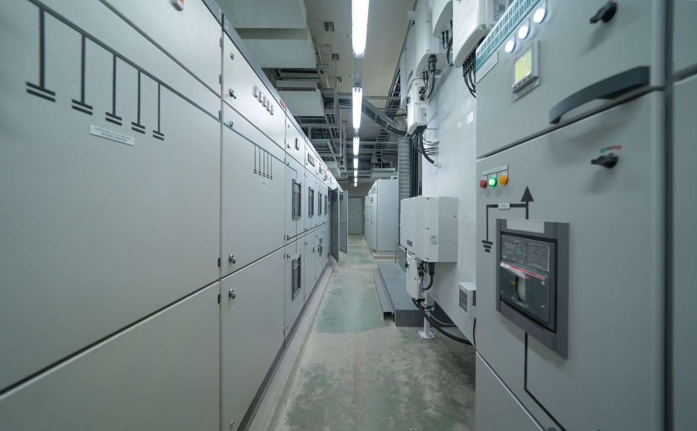 VFD drives and switchgear for induction motor efficiency upgrades
