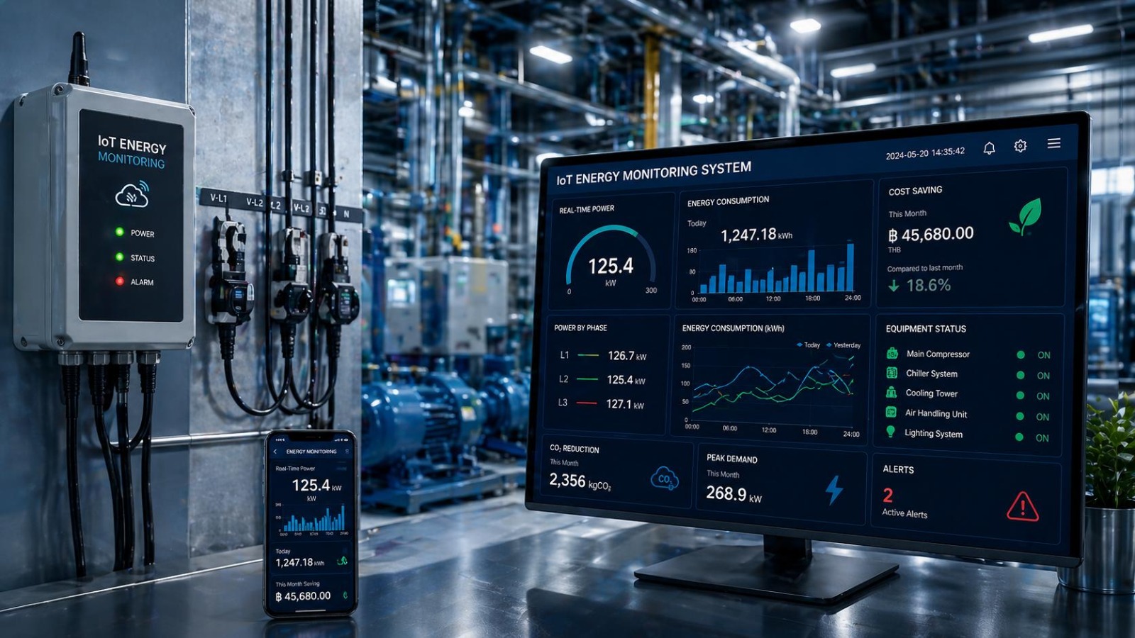 Smart time switch and dashboard